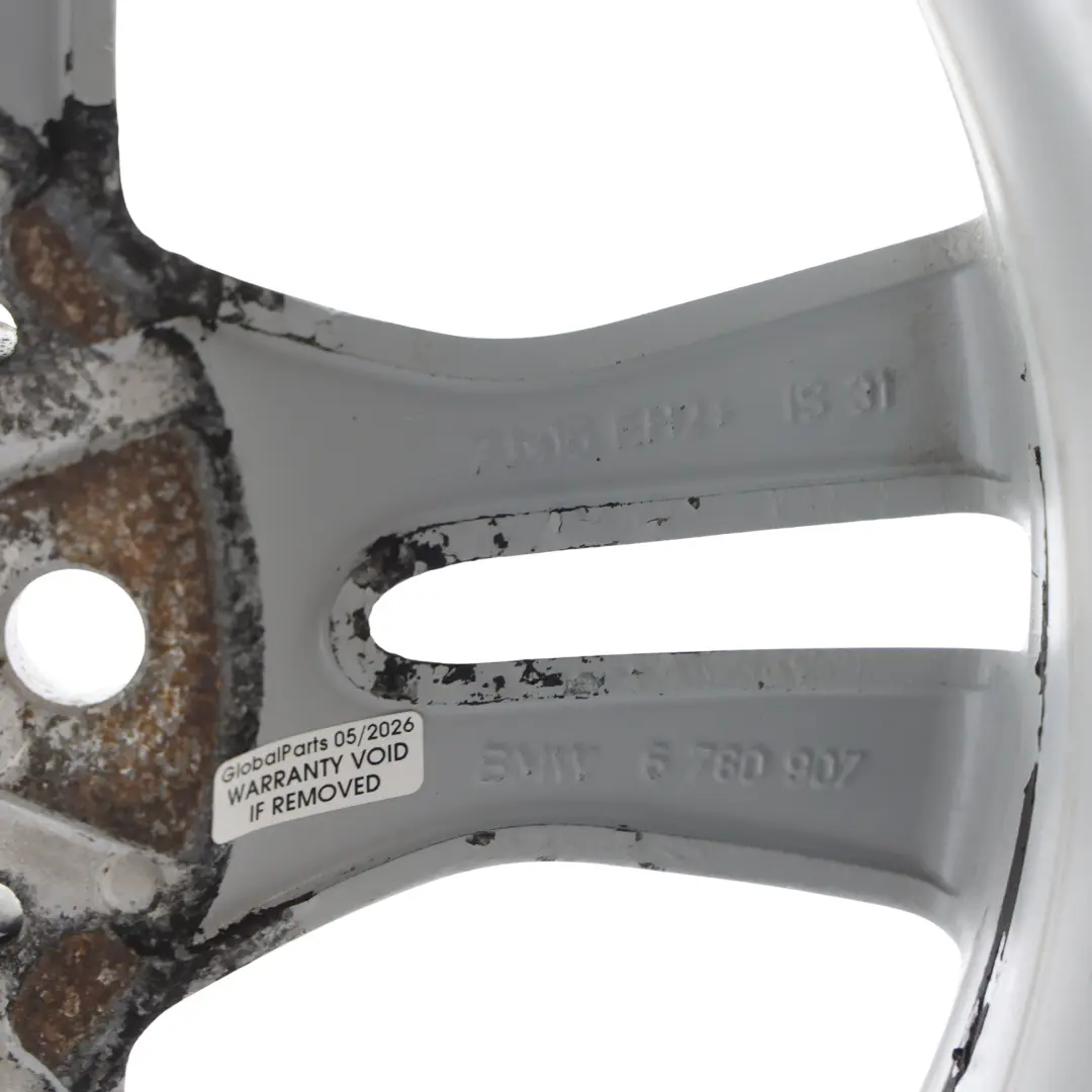 Alloy Wheel Rim 16" Double Spoke 268 7J ET:31 to BMW 3 Series E90 E91 with Part number 6780907 BMW 3 Series E90 E91 Alloy Wheel Rim 16" Double Spoke 268 7J ET:31 - SKU 6780907-4 - Part number 6780907