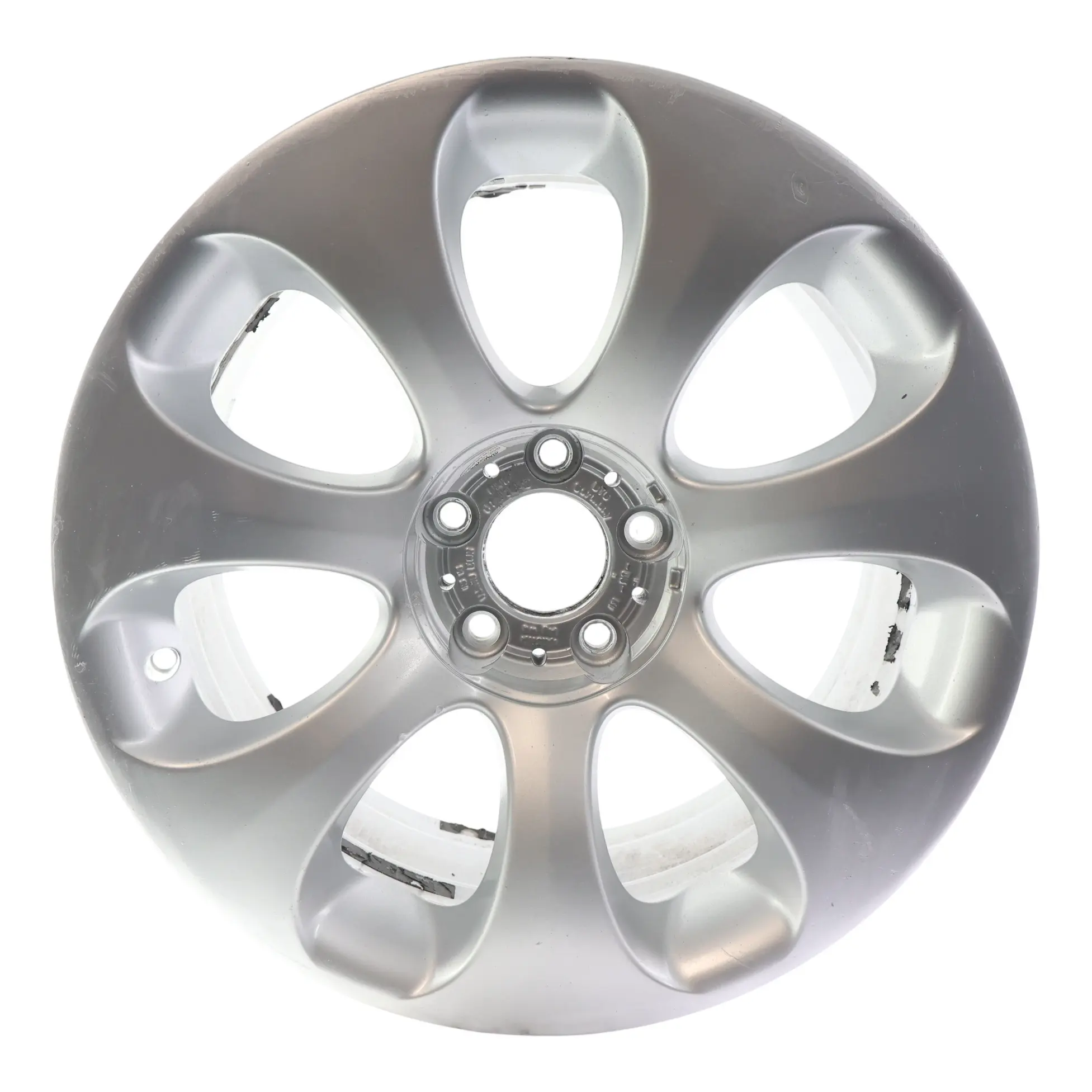 BMW E63 E64 LCI Cerchione Lega Argento 19" ET:14 9J Raggi Ellissoide 6781219