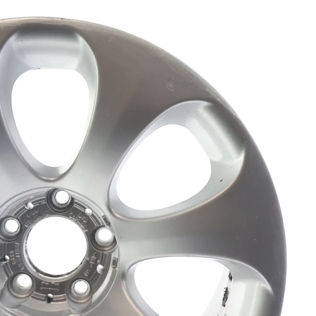 Silber Alu Felge 19" ET:14 9J Ellipsoid Speiche für BMW E63 E64 LCI mit Teilenummer 6781219 BMW E63 E64 LCI Silber Alu Felge 19" ET:14 9J Ellipsoid Speiche - SKU 6781219-1 - Teilenummer 6781219
