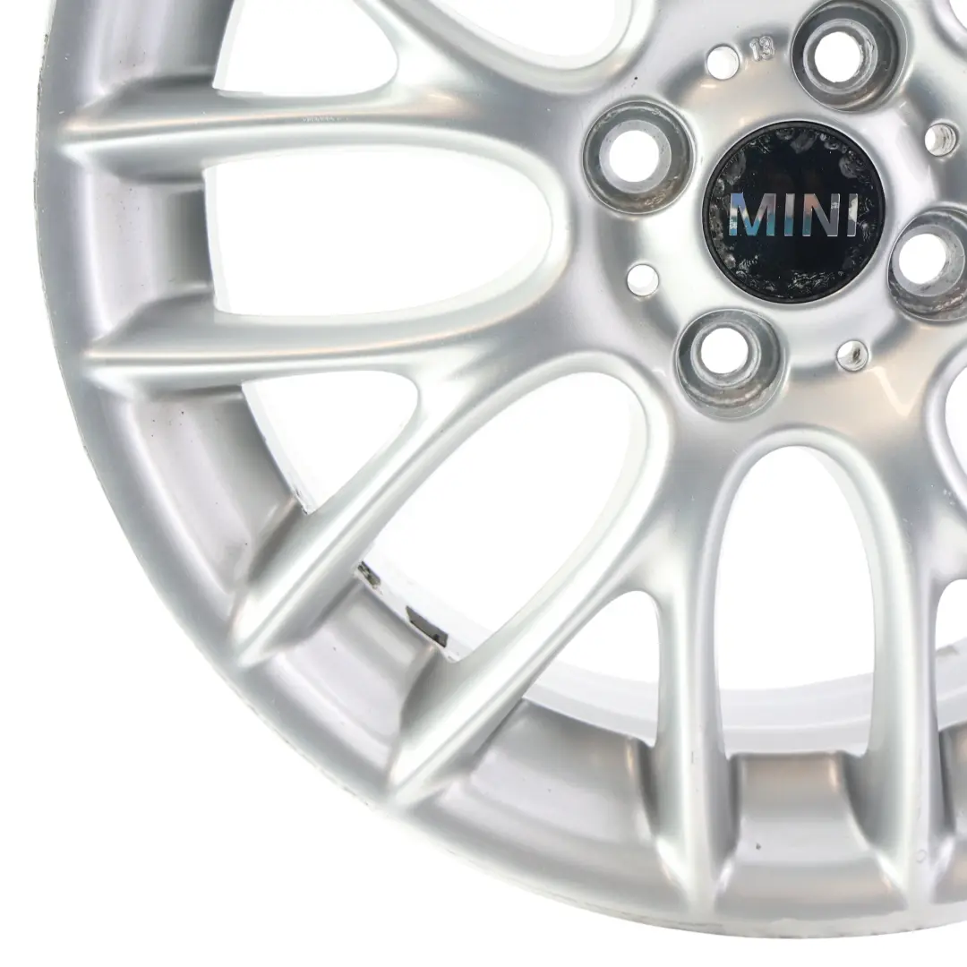 Jante Alliage 17" ET:48 7J Cross Spoke Challenge pour Mini Cooper R50 R55 R56 à propos du numéro de pièce 6784130 Mini Cooper R50 R55 R56 Jante Alliage 17" ET:48 7J Cross Spoke Challenge - SKU 6784130-2 - Numéro de pièce 6784130