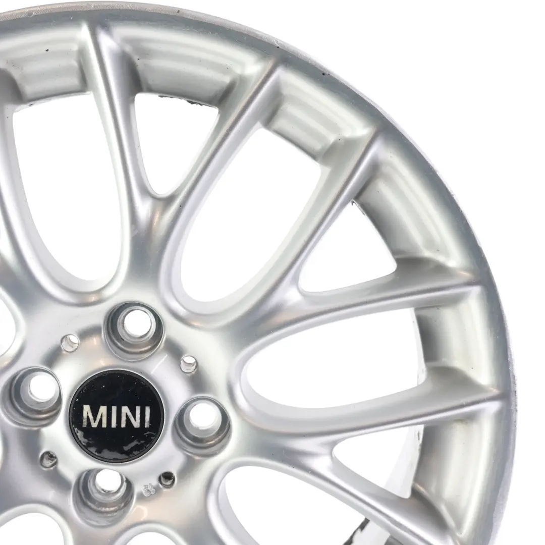 Alloy Rim 17" ET:48 7J Cross Spoke Challenge to Mini Cooper R50 R55 R56 Wheel with Part number 6784130 Mini Cooper R50 R55 R56 Wheel Alloy Rim 17" ET:48 7J Cross Spoke Challenge - SKU 6784130-3 - Part number 6784130