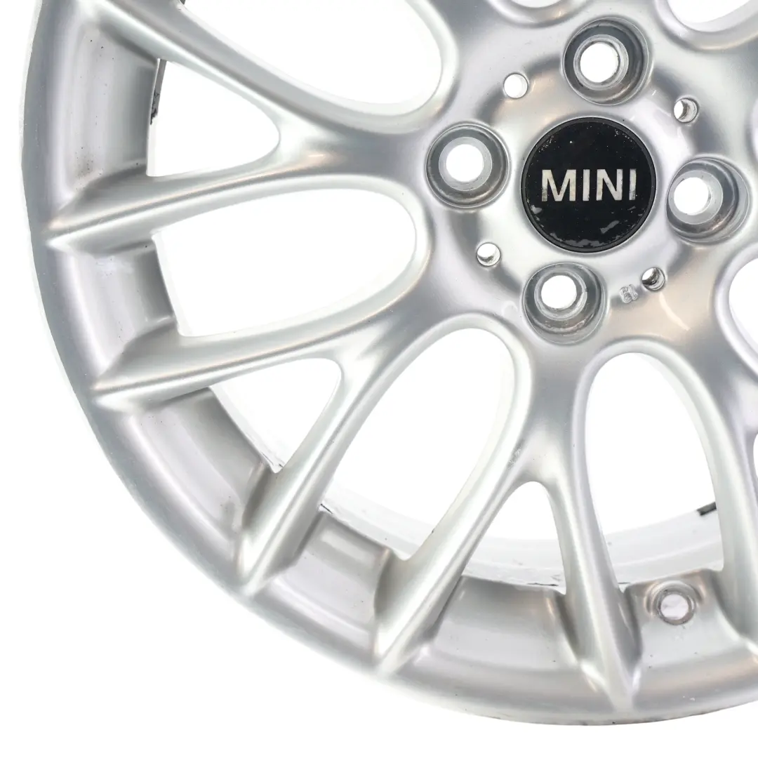 Alloy Rim 17" ET:48 7J Cross Spoke Challenge to Mini Cooper R50 R55 R56 Wheel with Part number 6784130 Mini Cooper R50 R55 R56 Wheel Alloy Rim 17" ET:48 7J Cross Spoke Challenge - SKU 6784130-3 - Part number 6784130