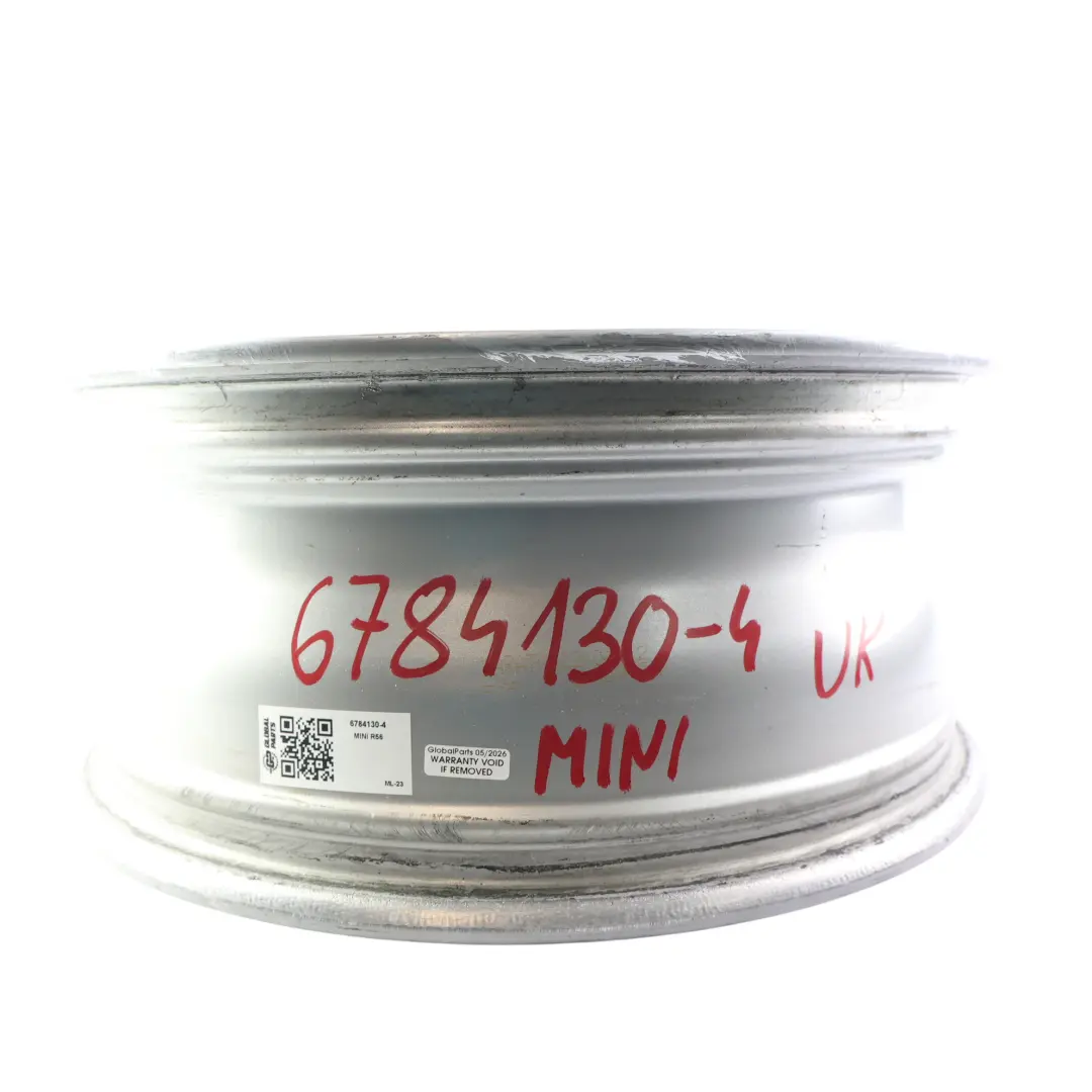 Alloy Rim 17" ET:48 7J Cross Spoke Challenge to Mini Cooper R50 R55 R56 Wheel with Part number 6784130 Mini Cooper R50 R55 R56 Wheel Alloy Rim 17" ET:48 7J Cross Spoke Challenge - SKU 6784130-4 - Part number 6784130
