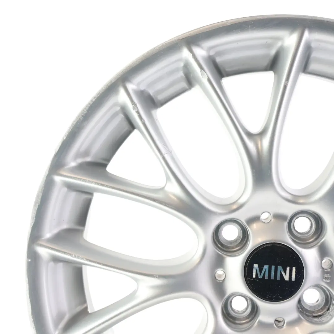 Alloy Rim 17" ET:48 7J Cross Spoke Challenge to Mini Cooper R50 R55 R56 Wheel with Part number 6784130 Mini Cooper R50 R55 R56 Wheel Alloy Rim 17" ET:48 7J Cross Spoke Challenge - SKU 6784130-4 - Part number 6784130