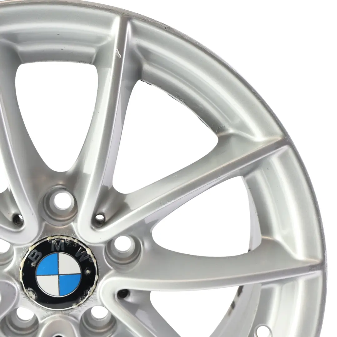  Llanta BMW X3 F25 X4 F26 Silver Alloy 17" V Spoke 304 7,5J ET:32 - SKU 6787575-2 - Número de pieza 6787575