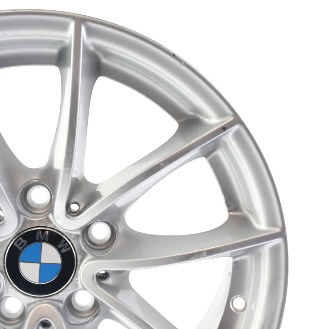 Alloy Wheel Rim Silver 17" V Spoke 304 7,5J ET:32 to BMW X3 F25 X4 F26 with Part number 6787575 BMW X3 F25 X4 F26 Alloy Wheel Rim Silver 17" V Spoke 304 7,5J ET:32 - SKU 6787575-4 - Part number 6787575