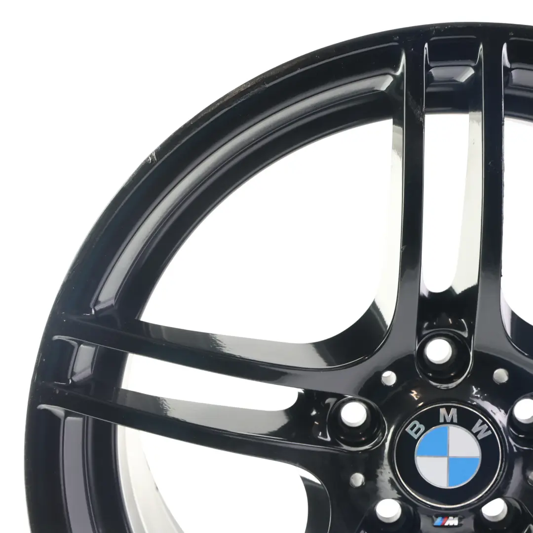 BMW E90 E91 Felga Przednia Czarna 19" M-Pakiet 313 8J ET:37 - SKU 6787647-8 - Numer Części 6787647