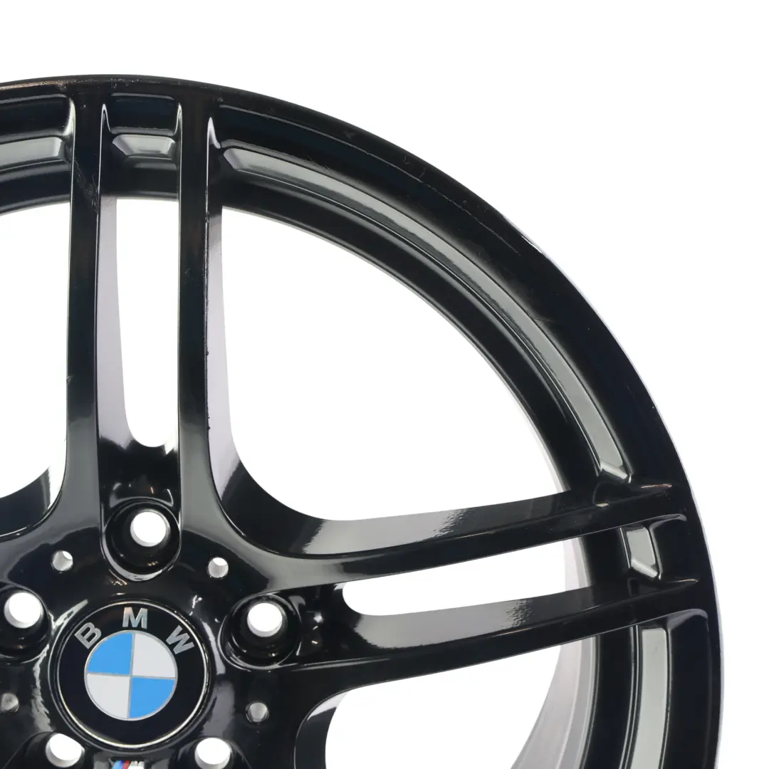 BMW E90 E91 Cerchione Anteriore Nero 19" M Doppia Razza 313 8J ET:37 - SKU 6787647-8 - Numero di parte 6787647