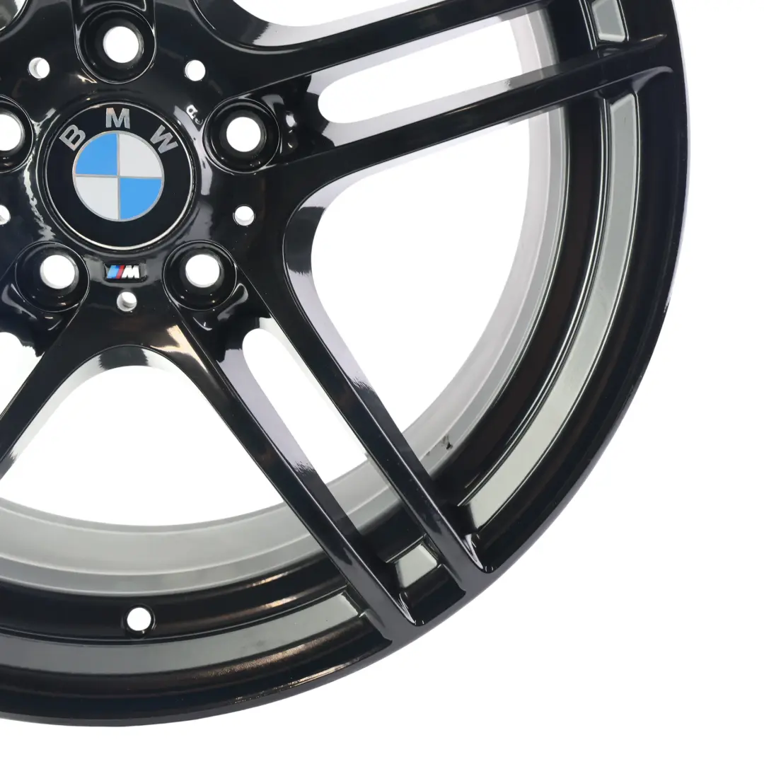 BMW E90 E91 Jante Alliage Avant Noire 19" M Double Rayon 313 8J ET:37 - SKU 6787647-8 - Numéro de pièce 6787647