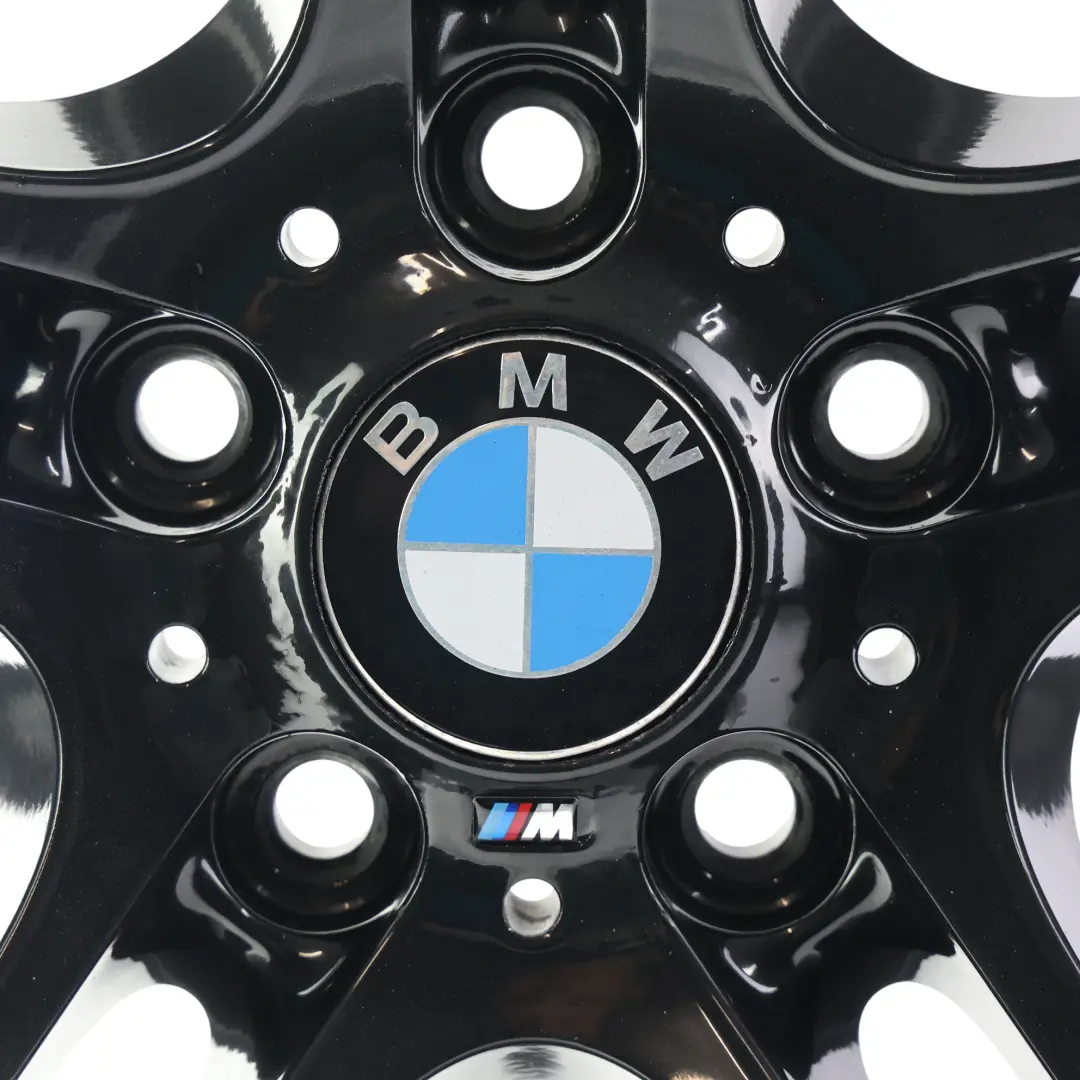 BMW E90 E91 Front Wheel Alloy Rim Black 19" M Double Spoke 313 8J ET:37 - SKU 6787647-8 - Part number 6787647