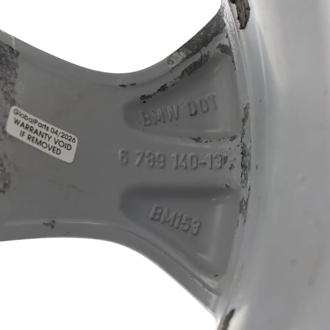 BMW X1 er E84 Silber Alu Felge Alufelge 17" ET:34 7,5J Sternspeiche 317 - SKU 6789140-1 - Teilenummer 6789140