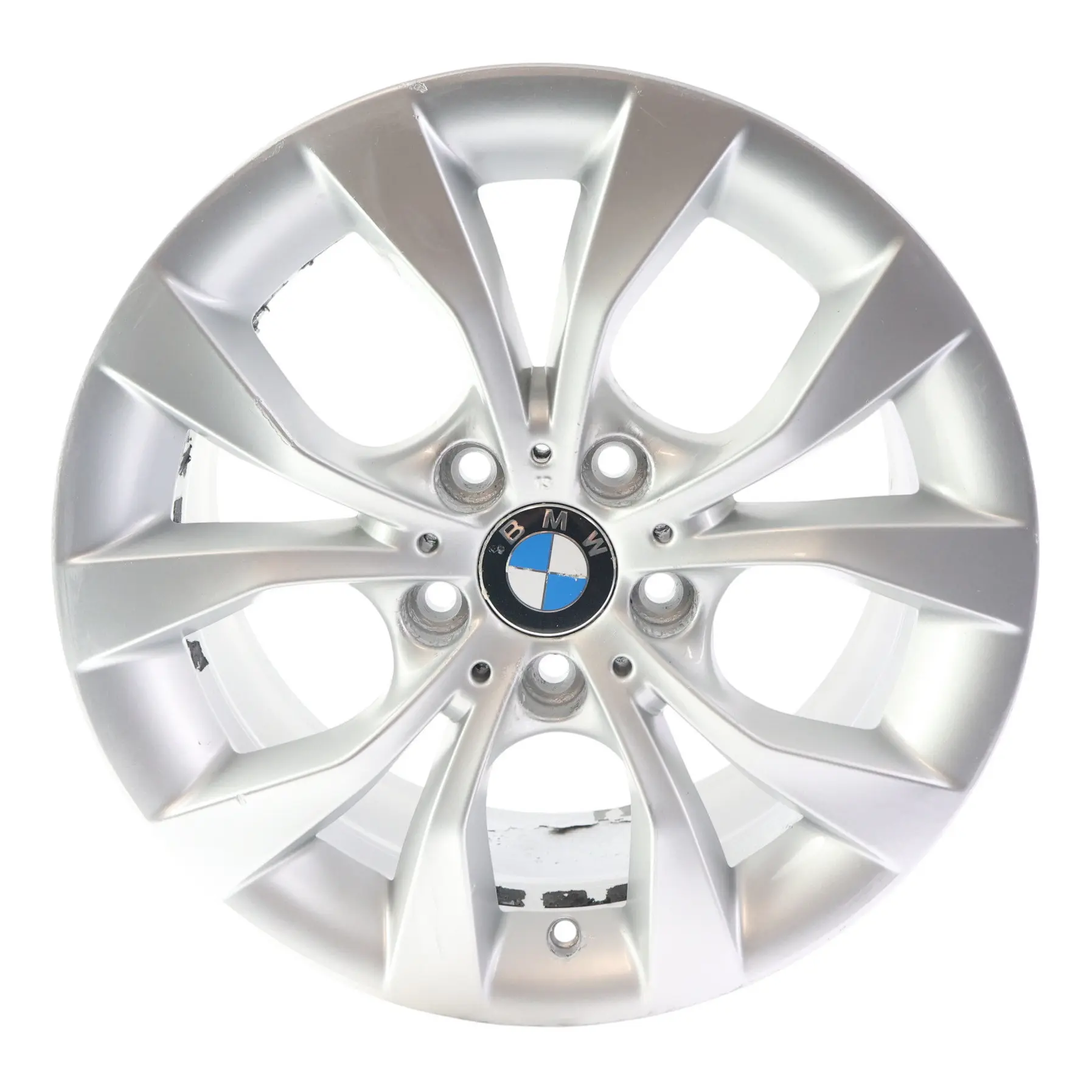 BMW X1 er E84 Silber Alu Felge Alufelge 17" V-Speiche 318 ET:34 7,5J 6789141
