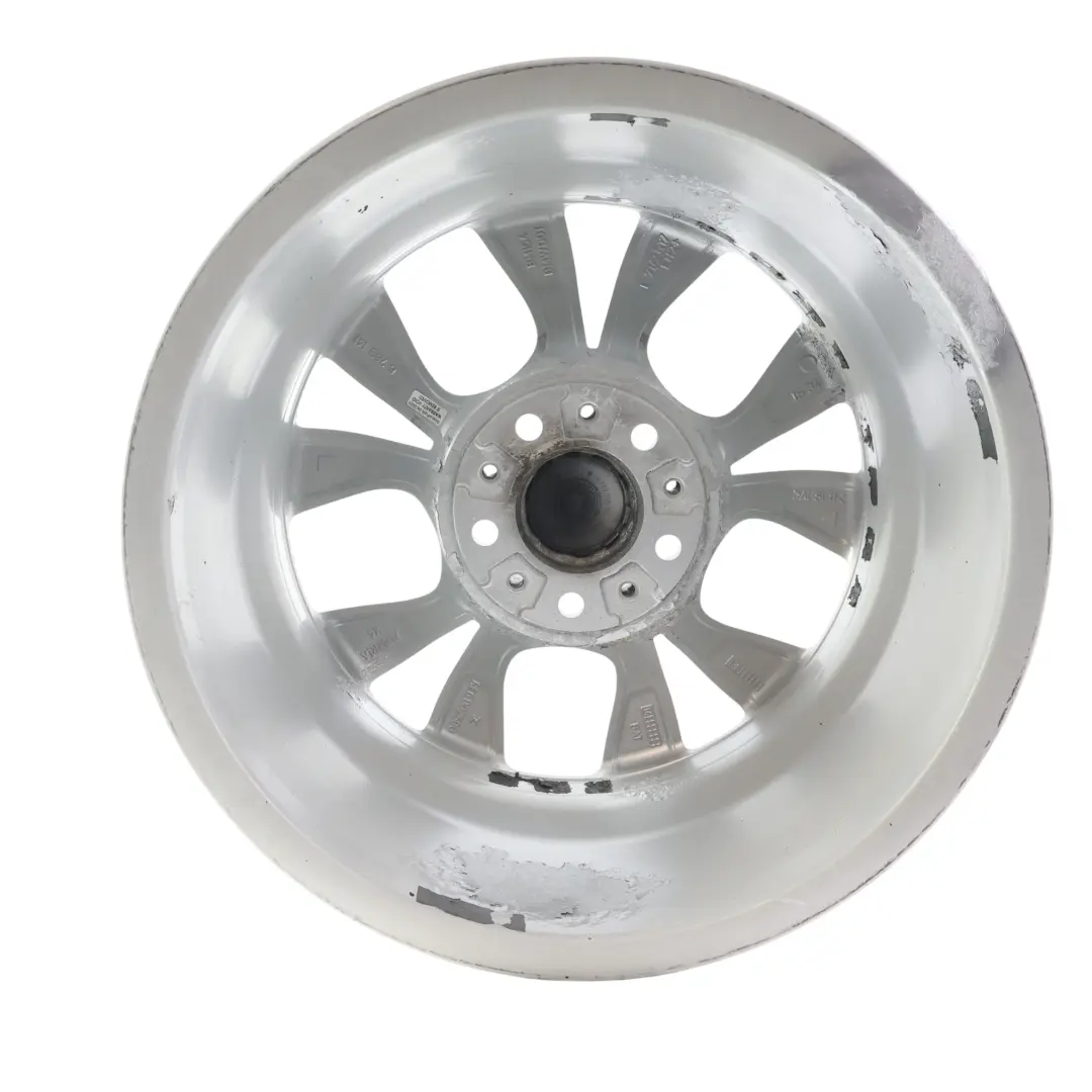 Alloy Rim 17" V spoke 318 ET:34 7,5J to BMW X1 Series E84 Silver Wheel with Part number 6789141 BMW X1 Series E84 Silver Wheel Alloy Rim 17" V spoke 318 ET:34 7,5J - SKU 6789141-1 - Part number 6789141