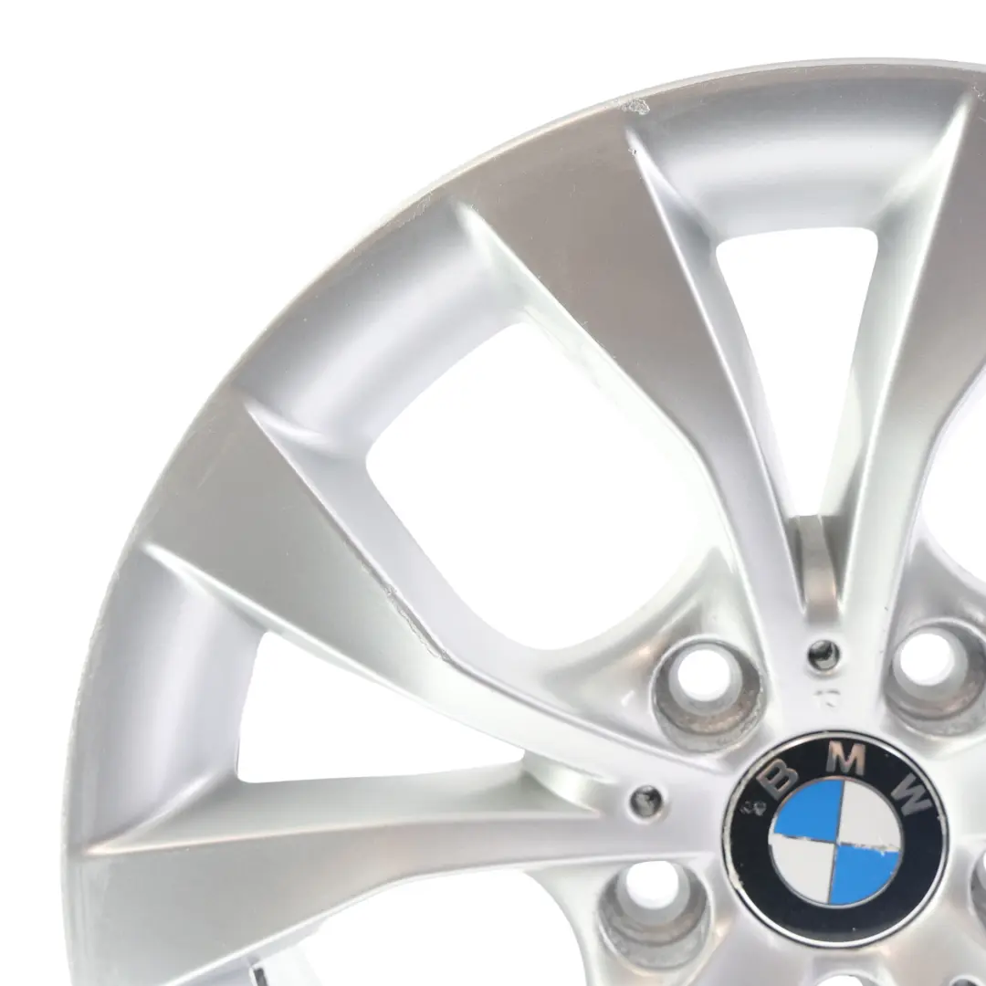 BMW X1 er E84 Silber Alu Felge Alufelge 17" V-Speiche 318 ET:34 7,5J - SKU 6789141-1 - Teilenummer 6789141