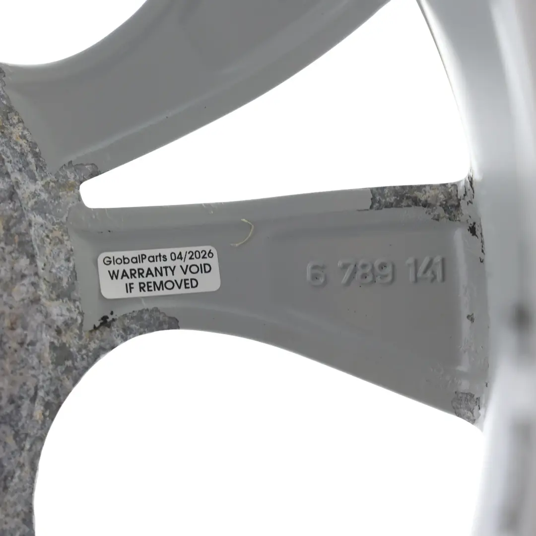 BMW X1 E84 Argent Jantes Alu Alliage 17" Parle De V 318 ET:34 7,5J - SKU 6789141-2 - Numéro de pièce 6789141