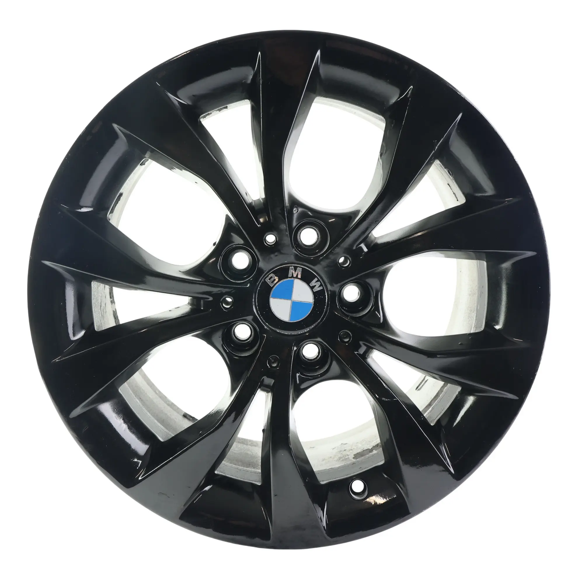 BMW X1 E84 Felga Aluminiowa Czarna 17" 7,5J ET34 V Spoke 318 6789141