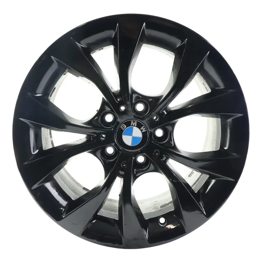 Jante Alliage Noir 17" 7,5J ET:34 V Spoke 318 pour BMW X1 E84 à propos du numéro de pièce 6789141 BMW X1 E84 Jante Alliage Noir 17" 7,5J ET:34 V Spoke 318 - SKU 6789141-6 - Numéro de pièce 6789141