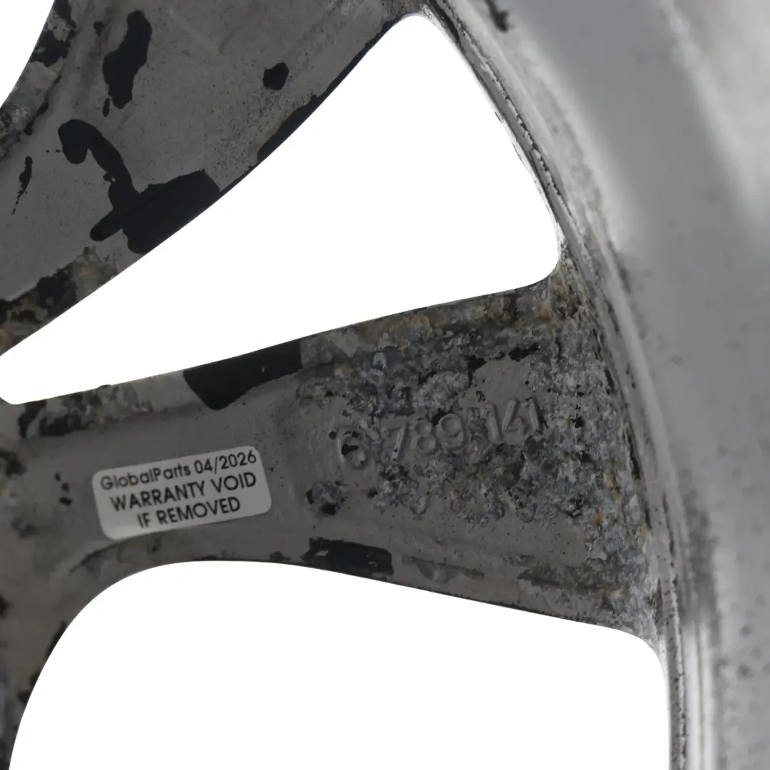 Alloy Rim 17" V Spoke 318 ET:34 7,5J to BMW X1 E84 Wheel with Part number 6789141 BMW X1 E84 Wheel Alloy Rim 17" V Spoke 318 ET:34 7,5J - SKU 6789141-6 - Part number 6789141