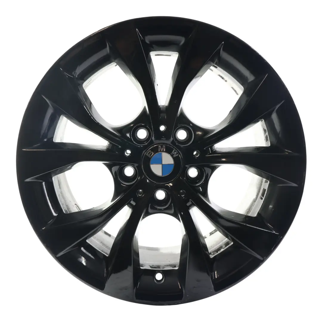 BMW X1 E84 Wheel Rim Alloy Black 17" 7,5J ET:34 V Spoke 318 - SKU 6789141-7 - Part number 6789141
