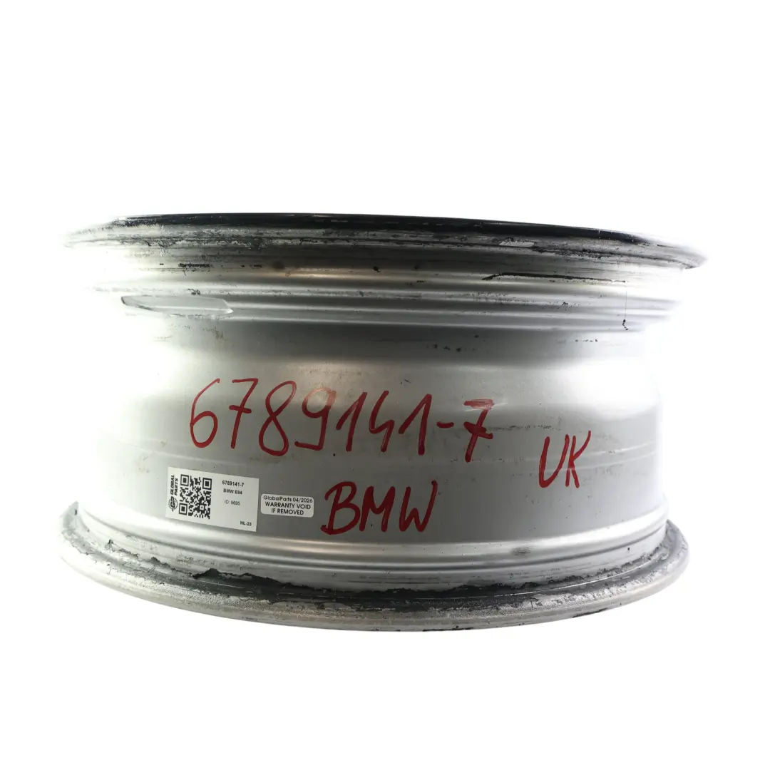 Rim Alloy Black 17" 7,5J ET:34 V Spoke 318 to BMW X1 E84 Wheel with Part number 6789141 BMW X1 E84 Wheel Rim Alloy Black 17" 7,5J ET:34 V Spoke 318 - SKU 6789141-7 - Part number 6789141