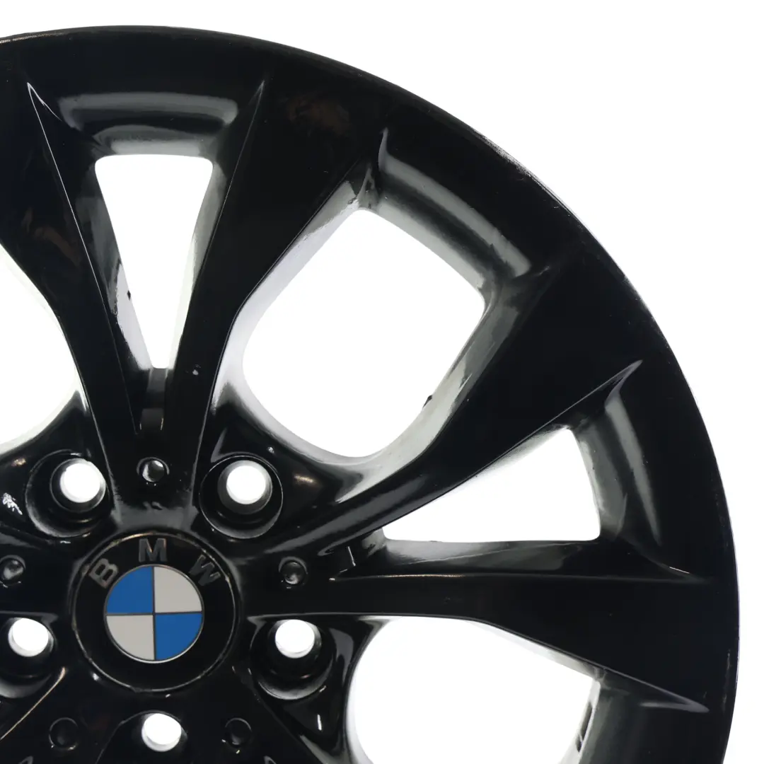 Rim Alloy Black 17" 7,5J ET:34 V Spoke 318 to BMW X1 E84 Wheel with Part number 6789141 BMW X1 E84 Wheel Rim Alloy Black 17" 7,5J ET:34 V Spoke 318 - SKU 6789141-7 - Part number 6789141