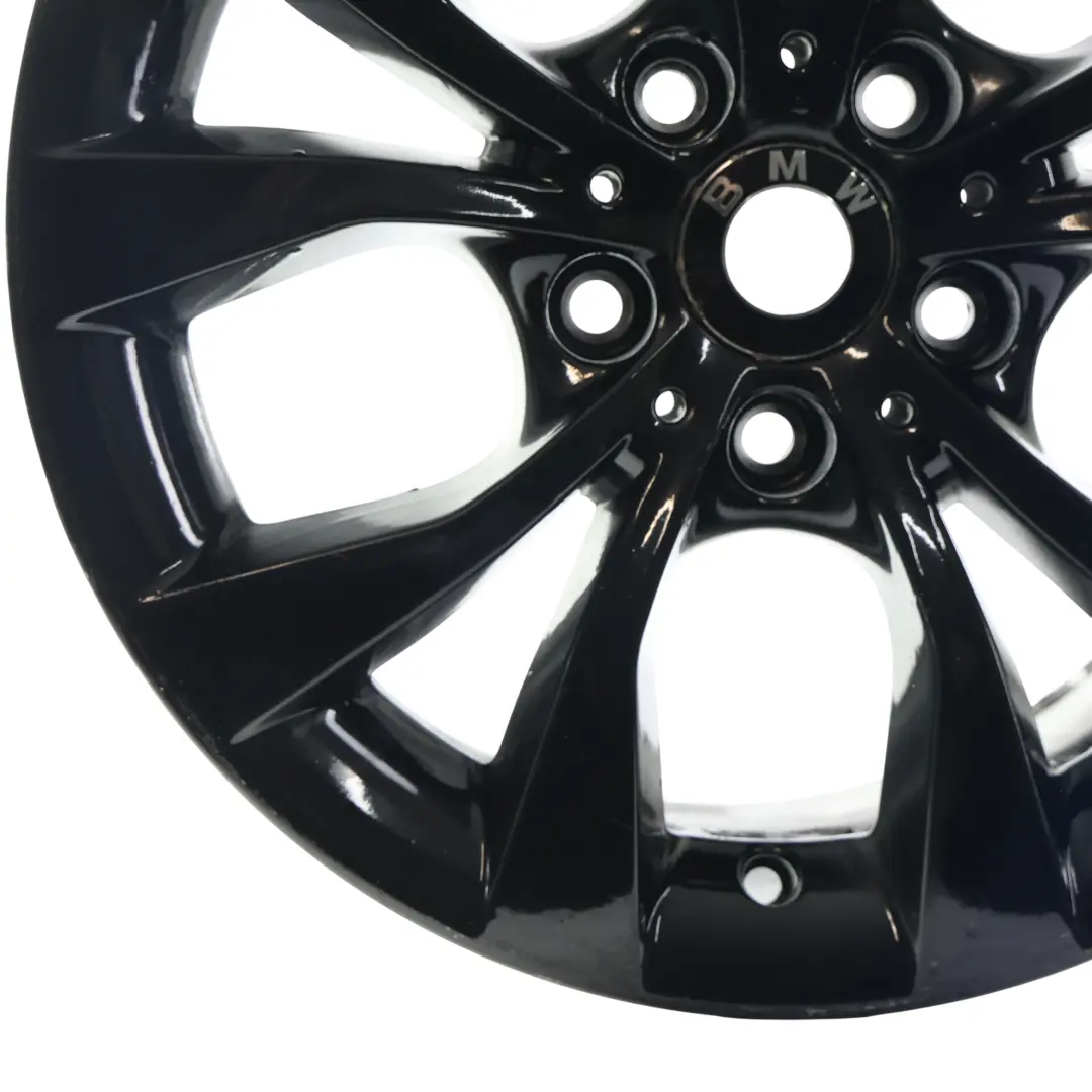 Rim Alloy Black 17" 7,5J ET:34 V Spoke 318 to BMW X1 E84 Wheel with Part number 6789141 BMW X1 E84 Wheel Rim Alloy Black 17" 7,5J ET:34 V Spoke 318 - SKU 6789141-7 - Part number 6789141