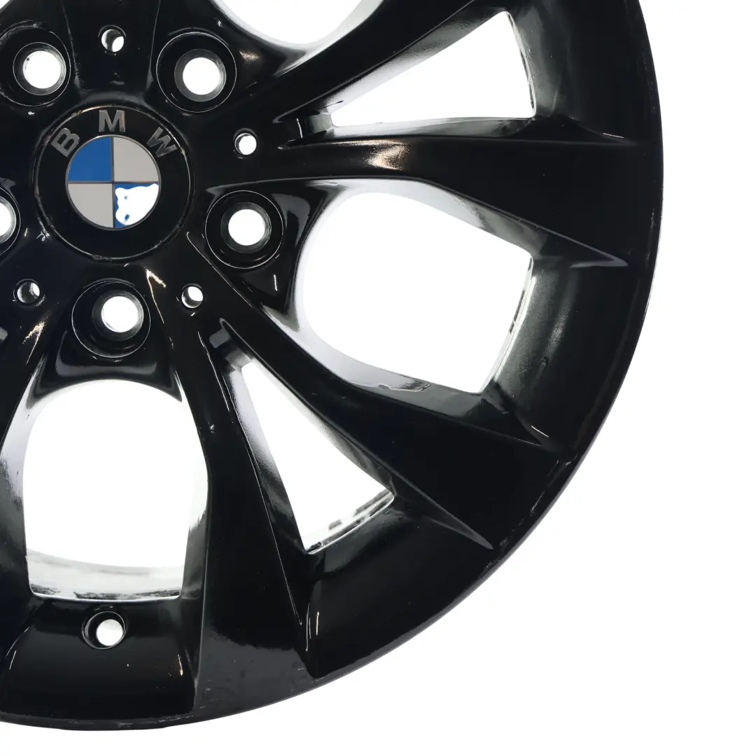 Rim Alloy Black 17" 7,5J ET:34 V Spoke 318 to BMW X1 E84 Wheel with Part number 6789141 BMW X1 E84 Wheel Rim Alloy Black 17" 7,5J ET:34 V Spoke 318 - SKU 6789141-7 - Part number 6789141