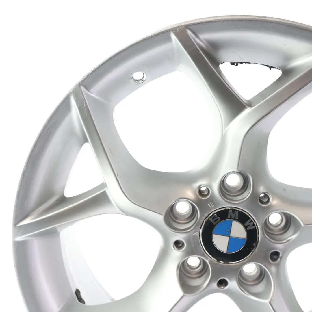 Rim Alloy Silver 18" Y spoke 322 ET:30 8J to BMW X1 E84 Wheel with Part number 6789145 BMW X1 E84 Wheel Rim Alloy Silver 18" Y spoke 322 ET:30 8J - SKU 6789145-1 - Part number 6789145