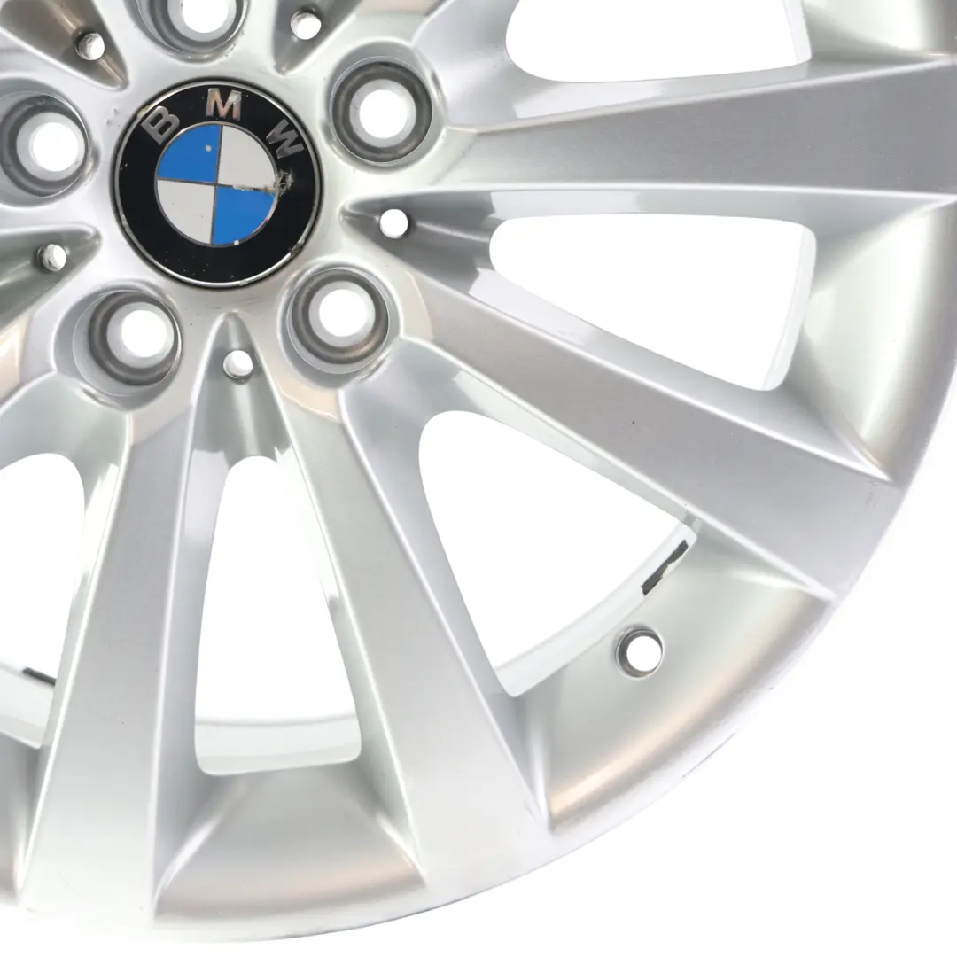 BMW F06 F10 F11 Silver Light Alloy Wheel Rim 18" V Spoke 328 8J ET:30 - SKU 6790173-2 - Part number 6790173