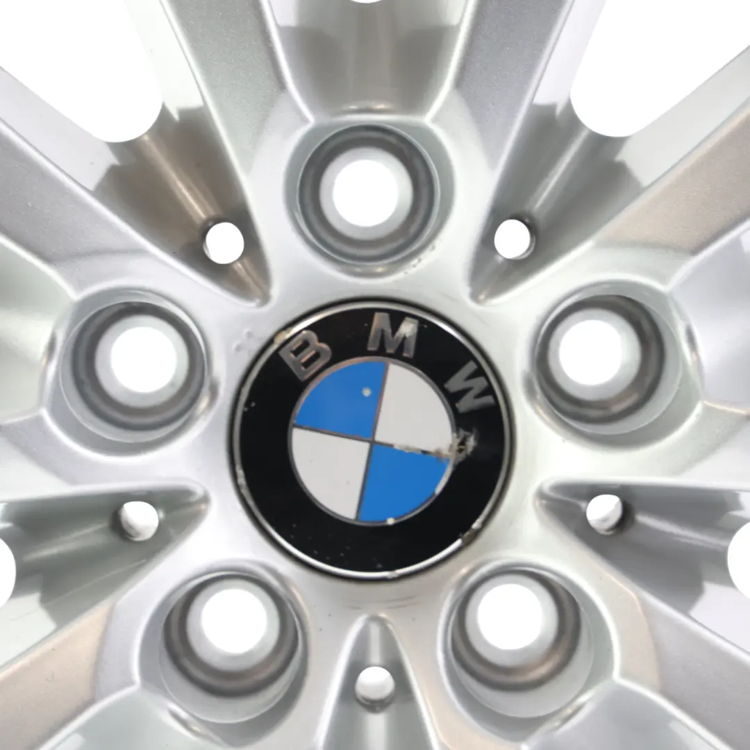 BMW F06 F10 F11 Silver Light Alloy Wheel Rim 18" V Spoke 328 8J ET:30 - SKU 6790173-2 - Part number 6790173