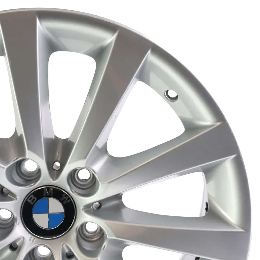 BMW F06 F10 F11 Silver Light Alloy Wheel Rim 18" V Spoke 328 8J ET:30 - SKU 6790173-4 - Part number 6790173