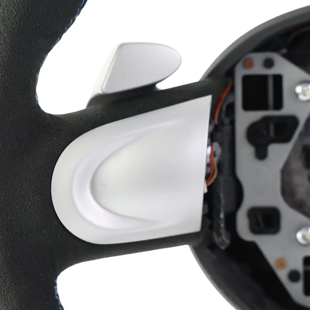 Leather / Alcantara Sport Steering Wheel Padle Shift to Mini Cooper R56 NEW Black with Part number 6794625 Mini Cooper R56 NEW Black Leather / Alcantara Sport Steering Wheel Padle Shift - SKU 6794625-5 - Part number 6794625