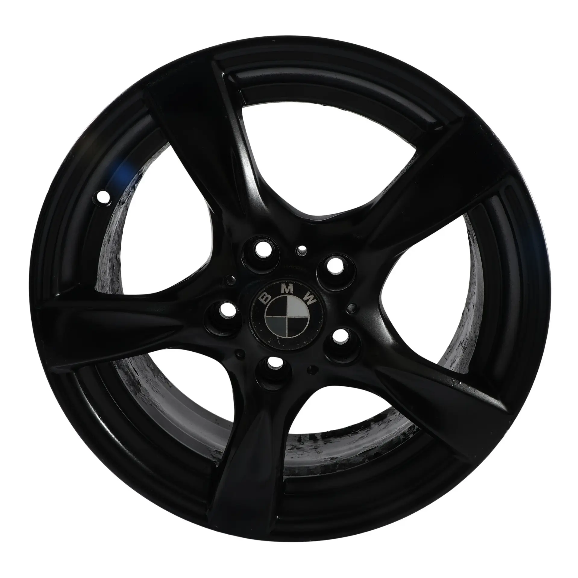 BMW E81 E82 E87 Jante Alliage Noir 17" 7J ET:47 Rayons Étoile 371 6795561