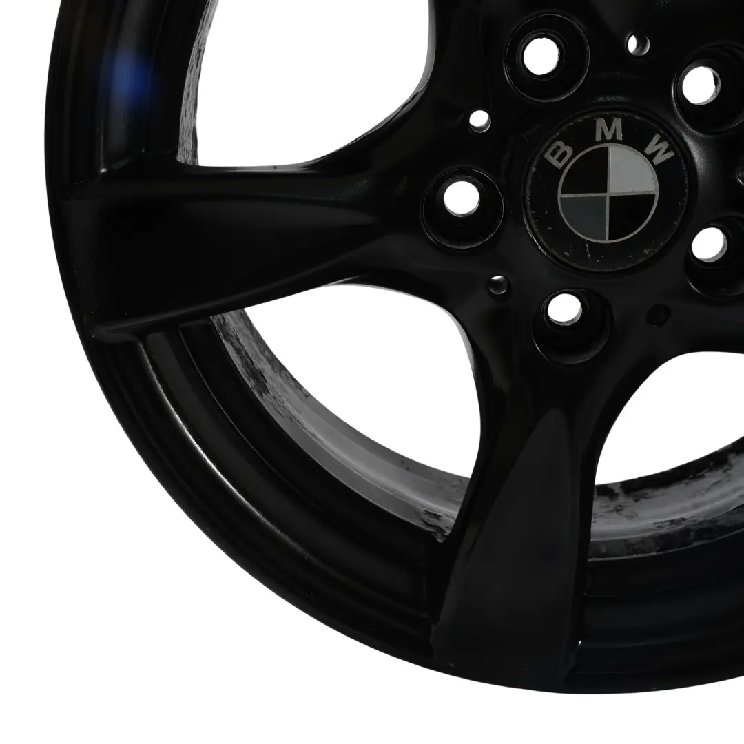 Llanta Aleación Negro 17" 7J ET:47 Star Spoke 371 para BMW E81 E82 E87 con número de pieza 6795561 BMW E81 E82 E87 Llanta Aleación Negro 17" 7J ET:47 Star Spoke 371 - SKU 6795561-4 - Número de pieza 6795561