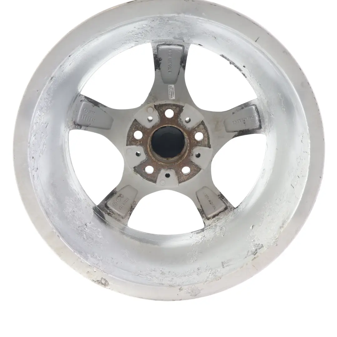 Alloy Wheel Rim Black 17" Star Spoke 371 7J ET:47 to BMW E81 E82 E87 with Part number 6795561 BMW E81 E82 E87 Alloy Wheel Rim Black 17" Star Spoke 371 7J ET:47 - SKU 6795561-6 - Part number 6795561