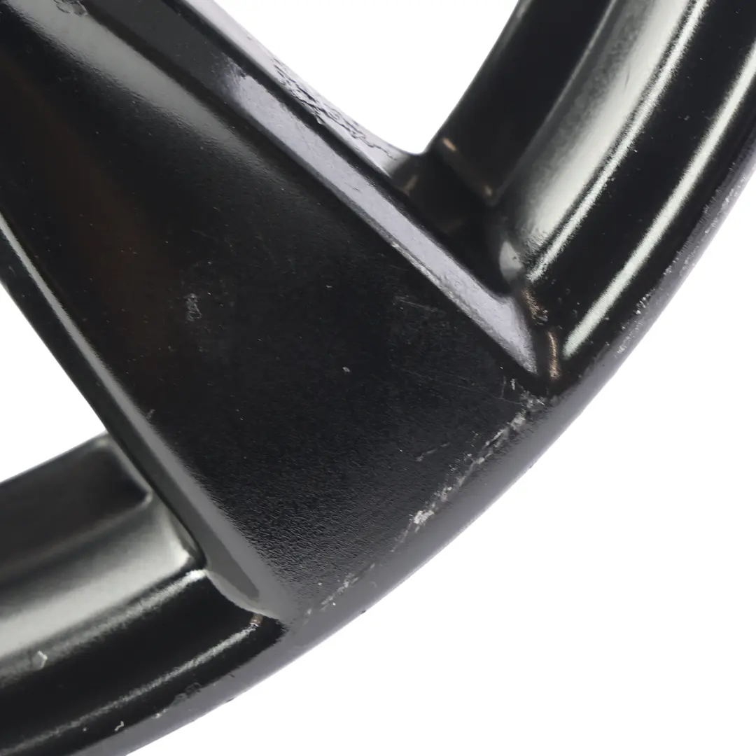 BMW E81 E82 E87 Alloy Wheel Rim Black 17" Star Spoke 371 7J ET:47 - SKU 6795561-6 - Part number 6795561