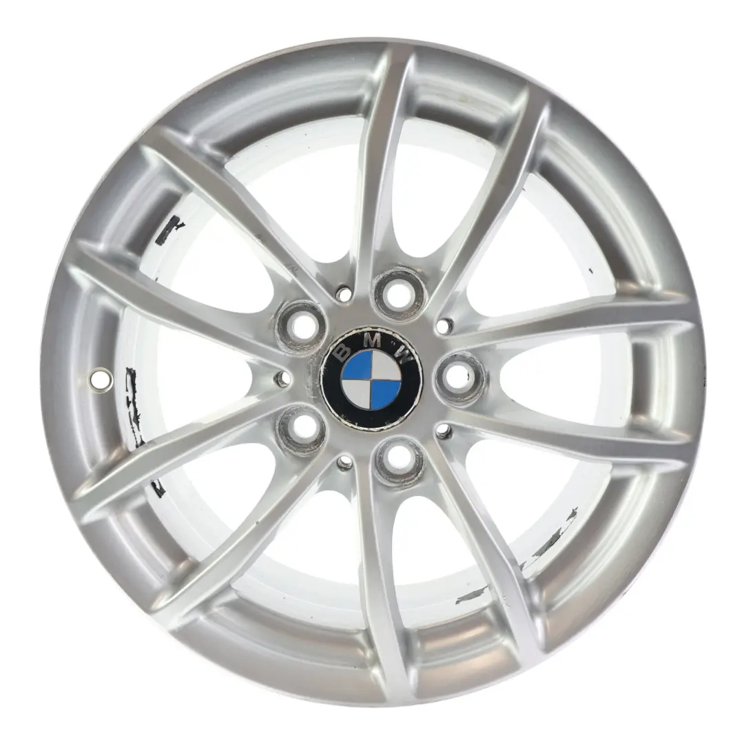 BMW F20 F21 F22 F23 Llanta Aleacion De Plata 16" 7J ET:40 V-Spoke 378 - SKU 6796202-5 - Número de pieza 6796202