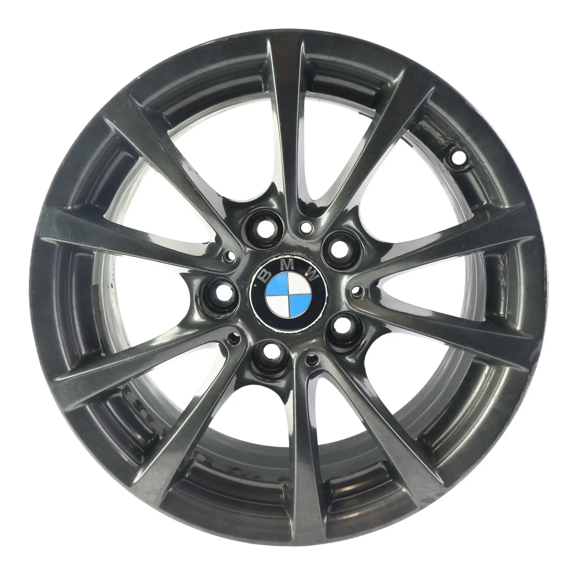 BMW F30 F31 F36 Llanta Aleación Gris 16" 7J ET:31 V-Spoke 390 6796236