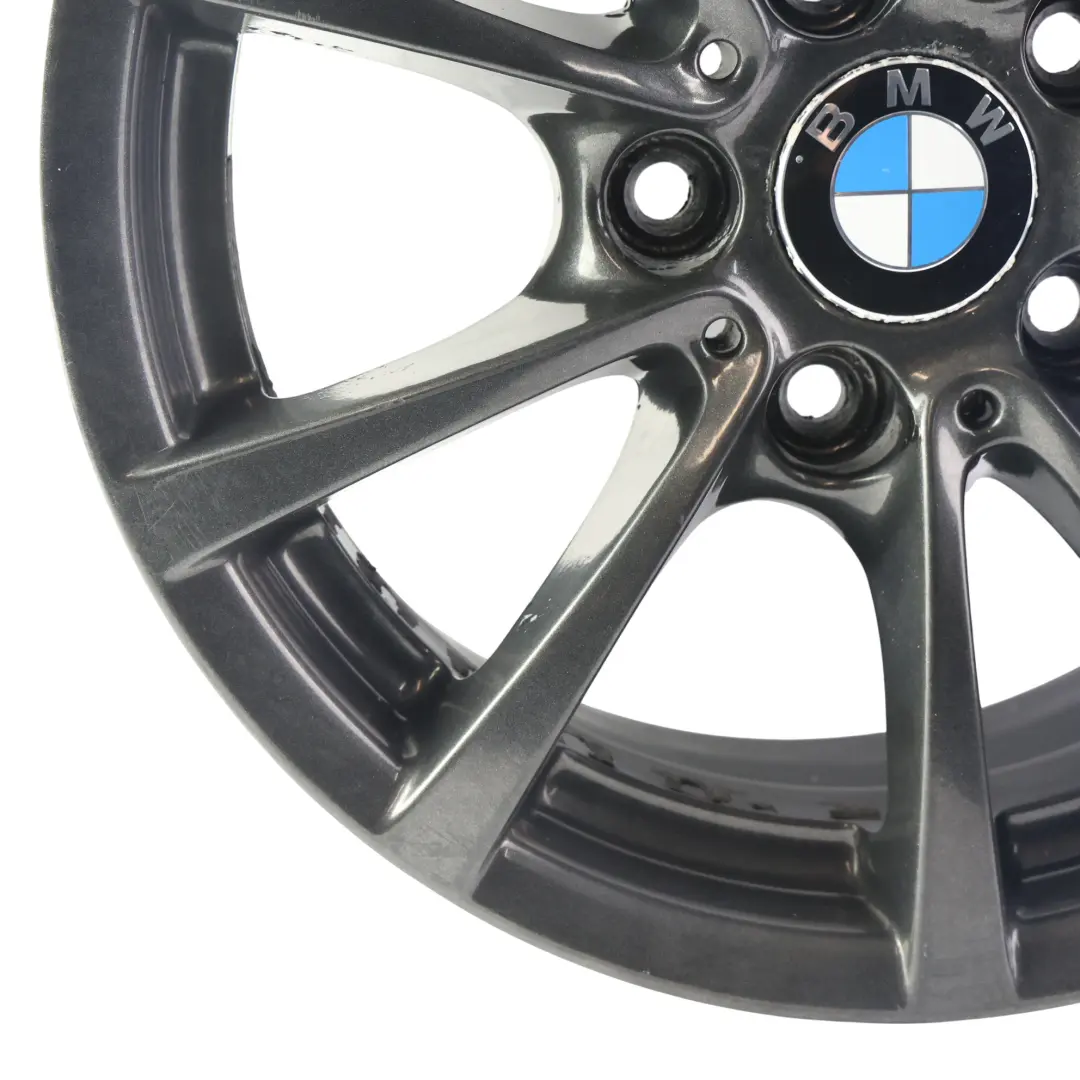 BMW F30 F31 F36 Llanta Aleación Gris 16" 7J ET:31 V-Spoke 390 - SKU 6796236-5 - Número de pieza 6796236