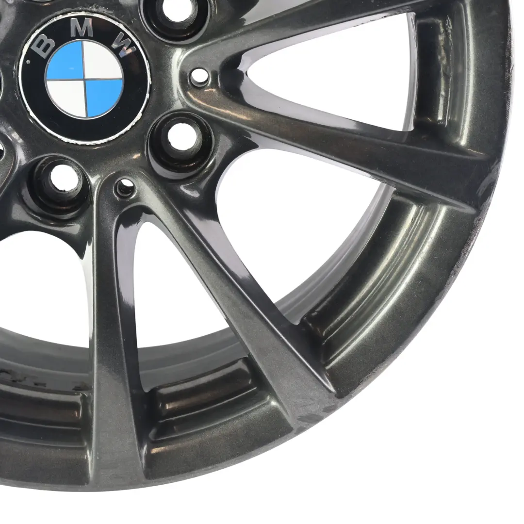 BMW F30 F31 F36 Cerchione Lega Grigio 16" 7J ET:31 V-Spoke 390 - SKU 6796236-5 - Numero di parte 6796236