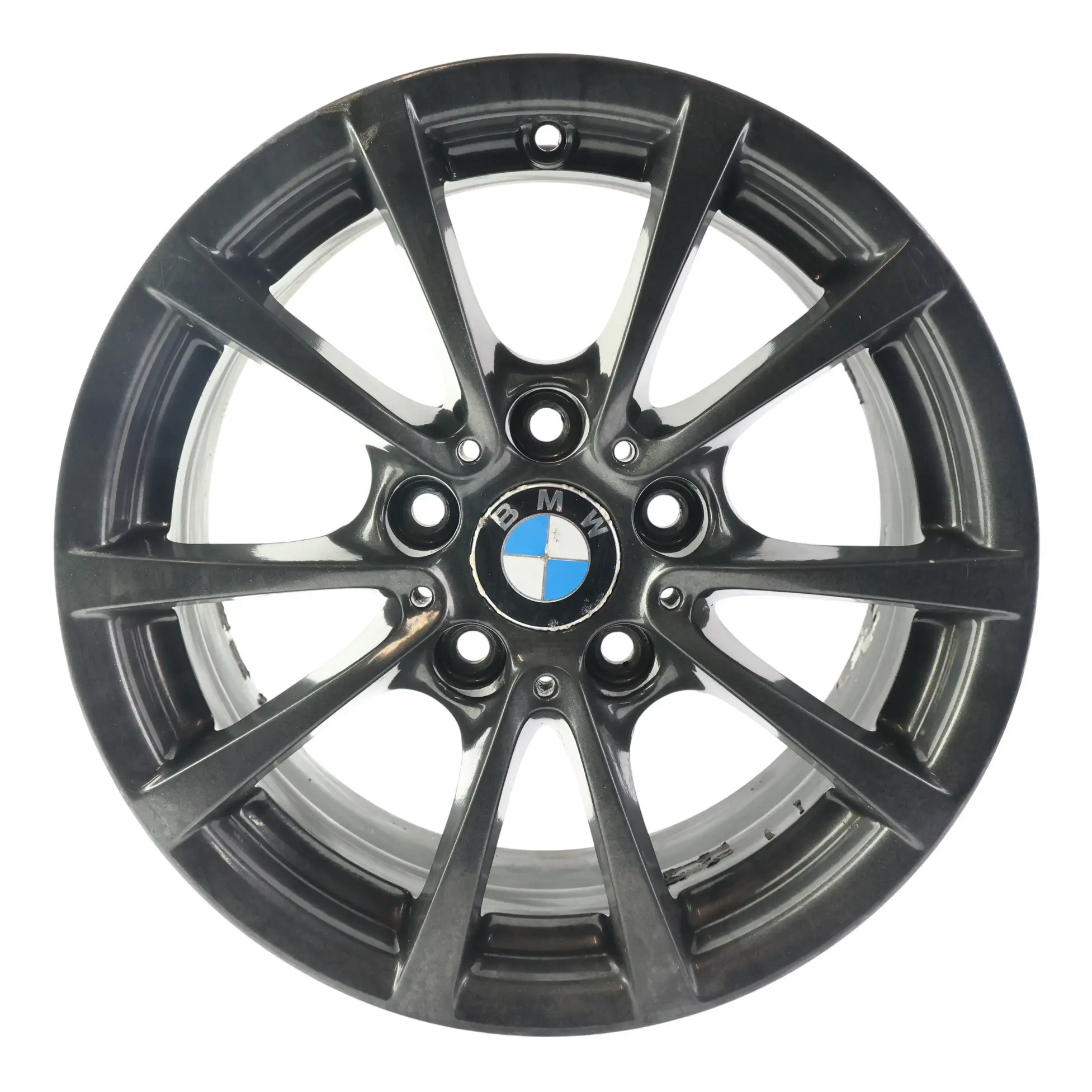 BMW F30 F31 F36 Felge Alu Grau 16" 7J ET:31 V-Speiche 390 6796236