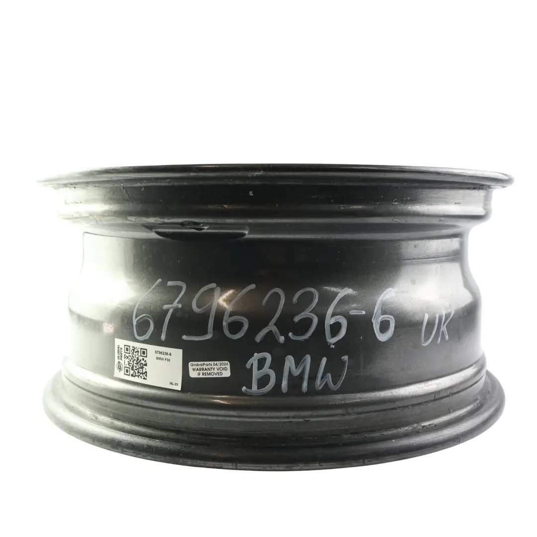 BMW F30 F31 F36 Felge Alu Grau 16" 7J ET:31 V-Speiche 390 - SKU 6796236-6 - Teilenummer 6796236