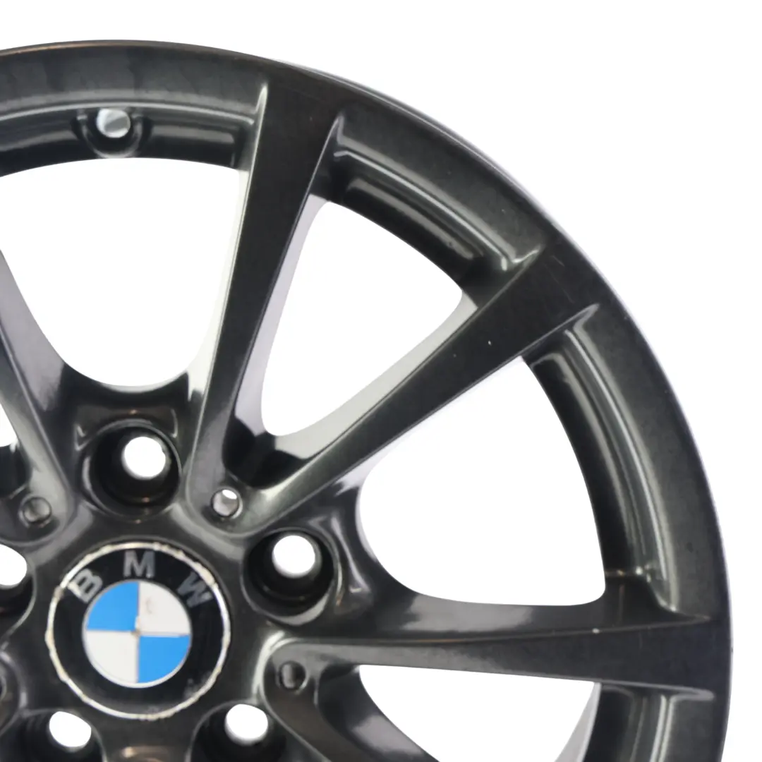 BMW F30 F31 F36 Llanta Aleación Gris 16" 7J ET:31 V-Spoke 390 - SKU 6796236-6 - Número de pieza 6796236