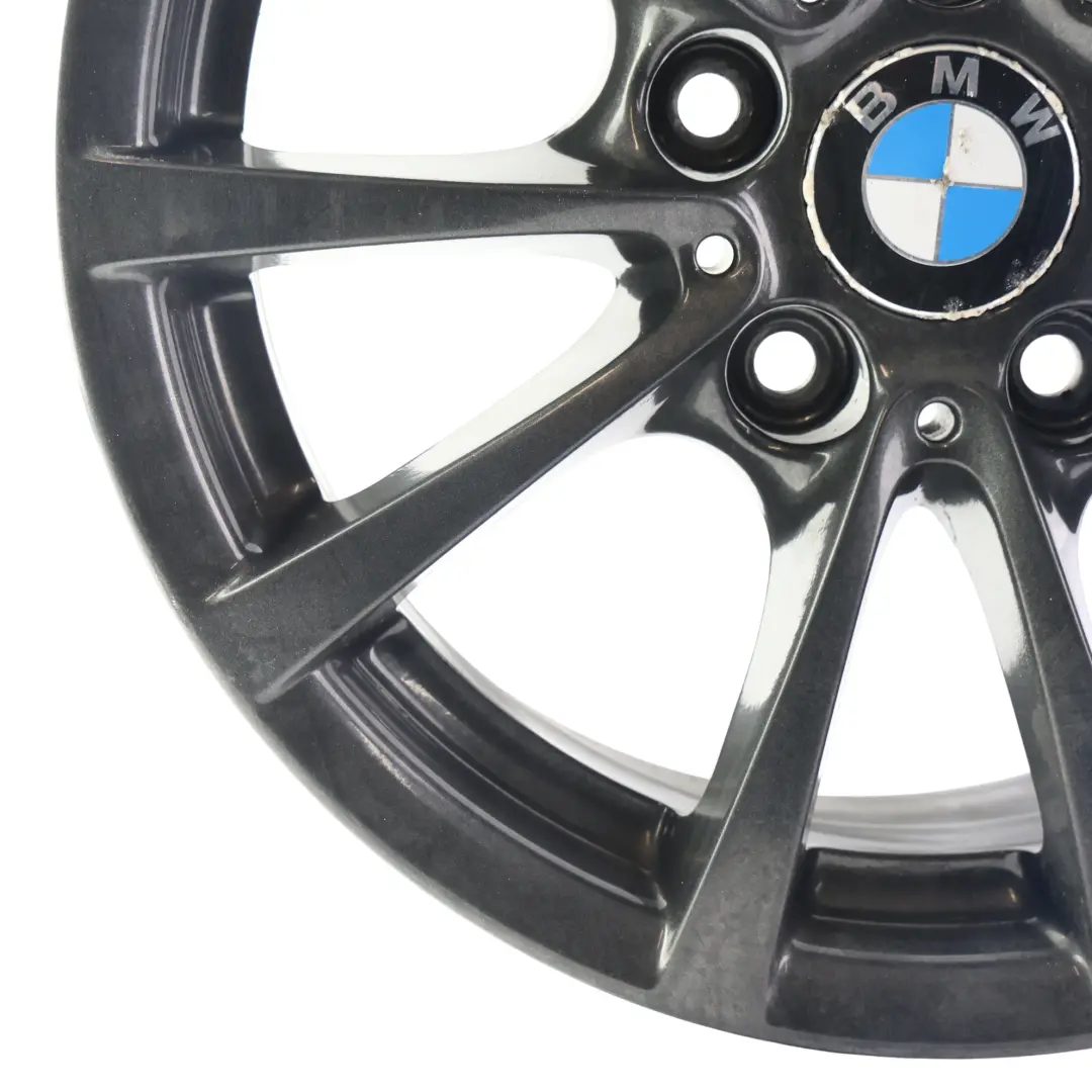 Felge Alu Grau 16" 7J ET:31 V-Speiche 390 für BMW F30 F31 F36 mit Teilenummer 6796236 BMW F30 F31 F36 Felge Alu Grau 16" 7J ET:31 V-Speiche 390 - SKU 6796236-6 - Teilenummer 6796236