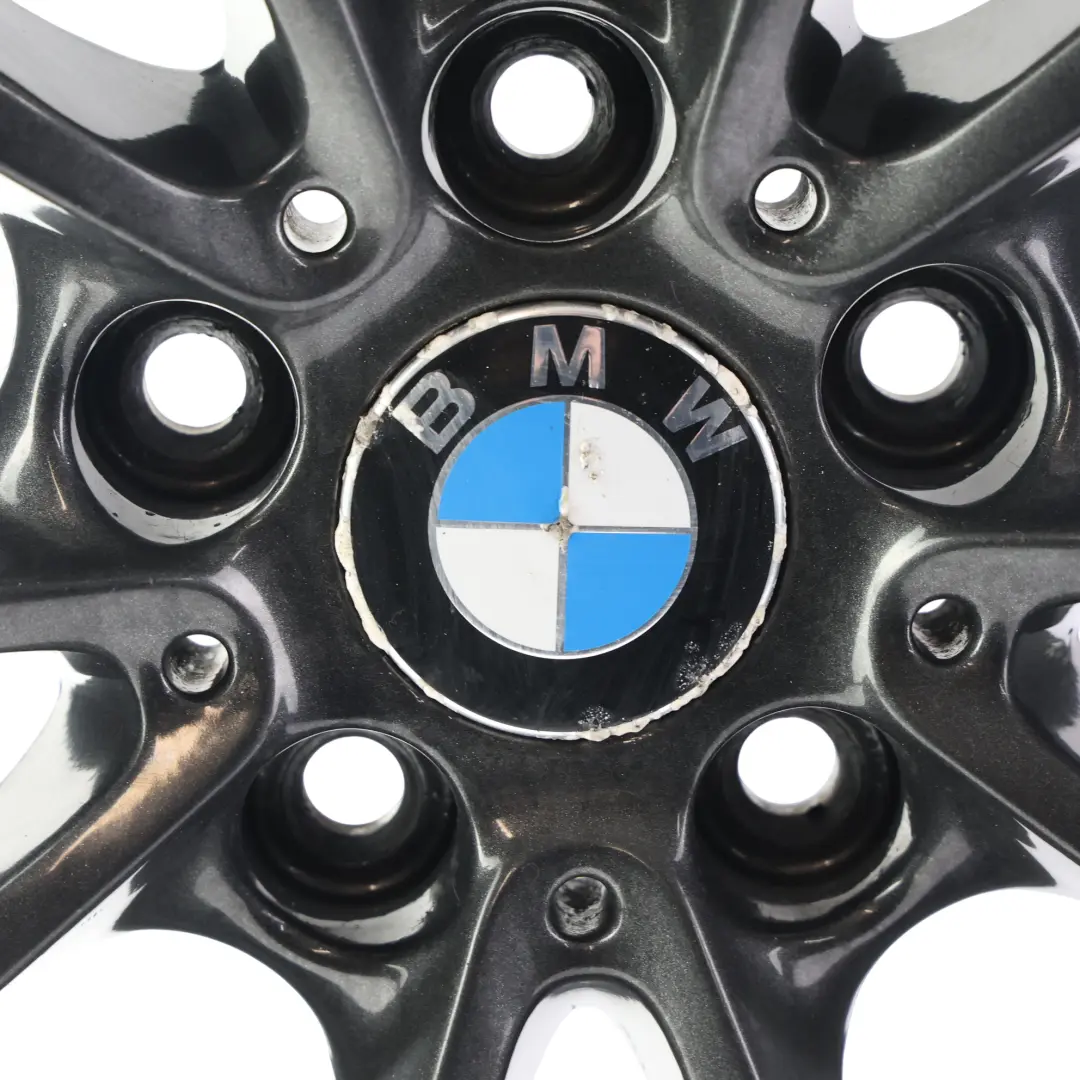 BMW F30 F31 F36 Wheel Rim Alloy Grey 16" 7J ET:31 V-Spoke 390 - SKU 6796236-6 - Part number 6796236