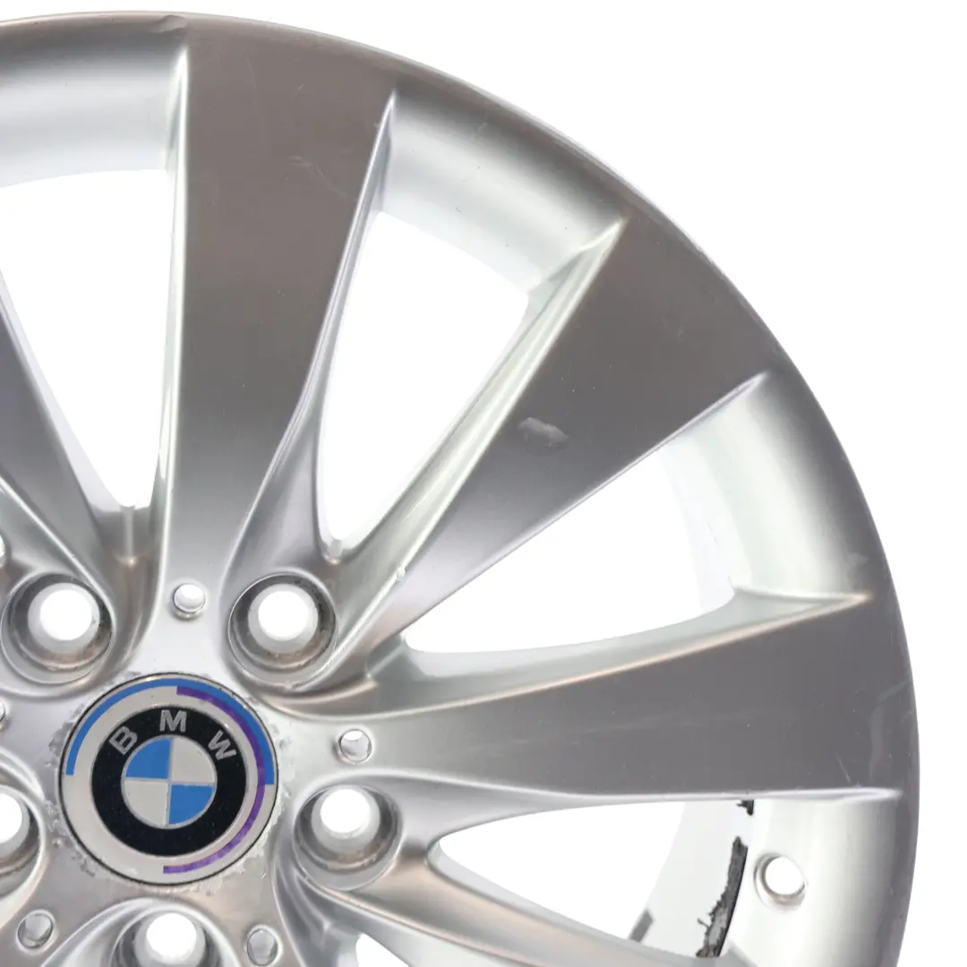 BMW F30 F31 F32 Silver Alloy Wheel Rim 17" V Spoke 413 7,5J ET:37 - SKU 6796240-1 - Part number 6796240