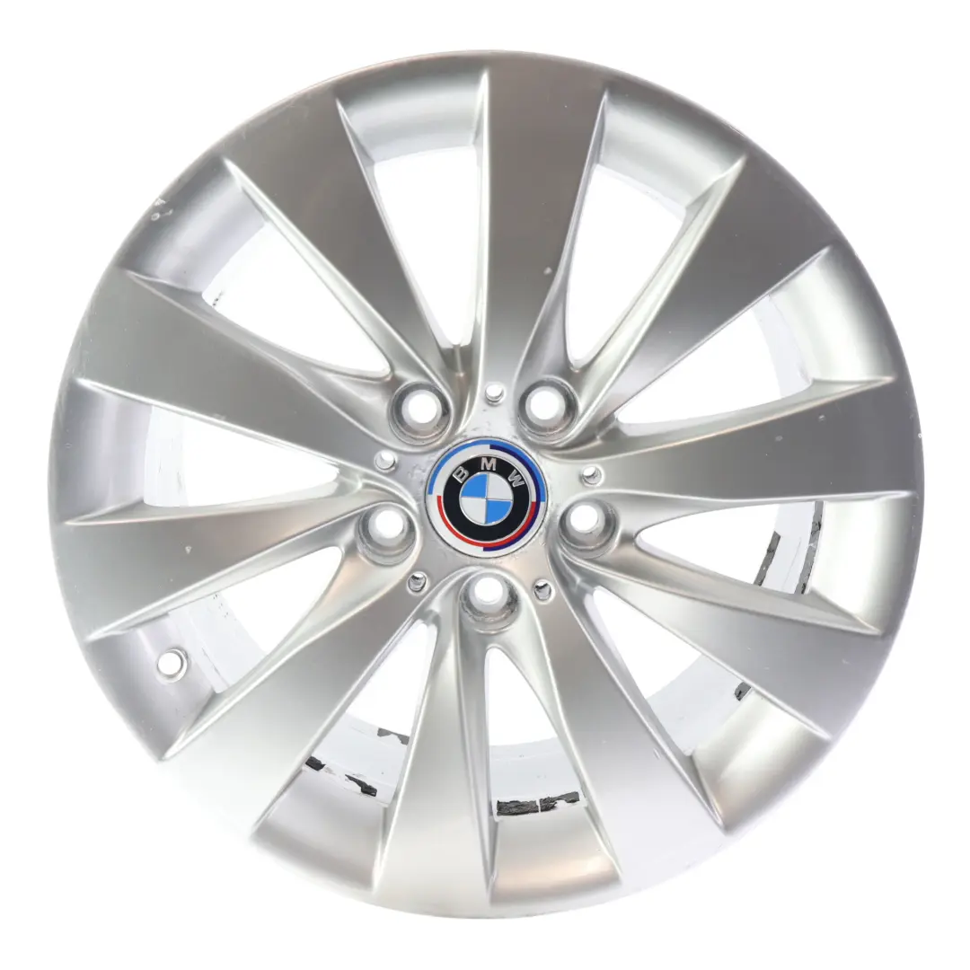 BMW F30 F32 Silberne Leicht metall felge 17" V Speiche 413 7,5J ET:37 - SKU 6796240-2 - Teilenummer 6796240