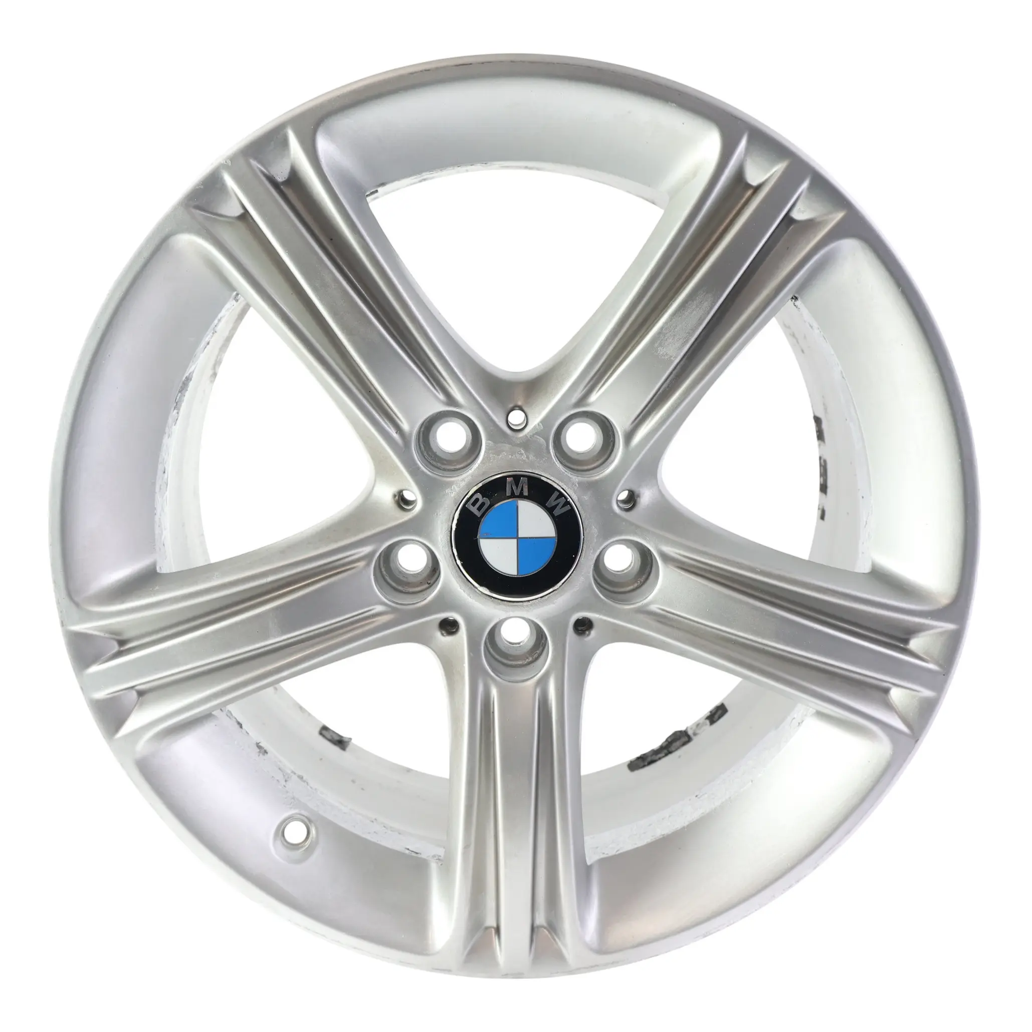 BMW F30 F31 F32 Silver Alloy Wheel Rim 17" Star Spoke 393 7,5J ET:37 6796242