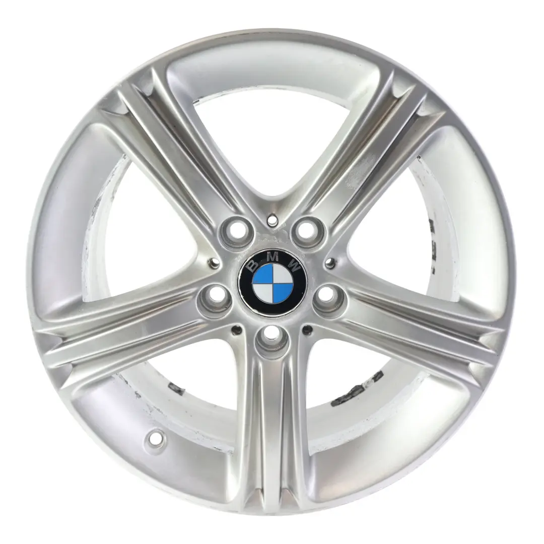 Alloy Wheel Rim 17" Star Spoke 393 7,5J ET:37 to BMW F30 F31 F32 Silver with Part number 6796242 BMW F30 F31 F32 Silver Alloy Wheel Rim 17" Star Spoke 393 7,5J ET:37 - SKU 6796242-3 - Part number 6796242
