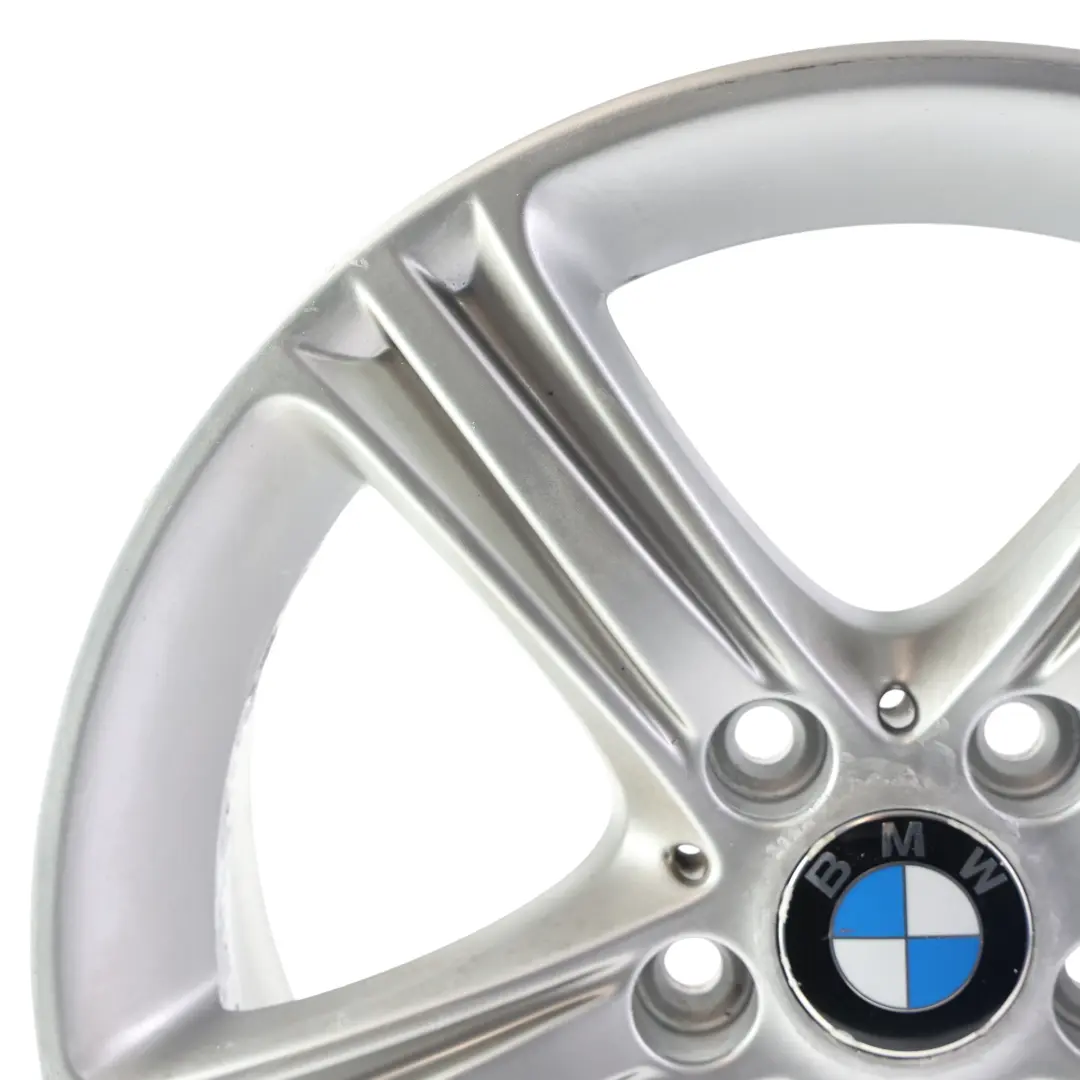 BMW F30 F31 F32 Silver Alloy Wheel Rim 17" Star Spoke 393 7,5J ET:37 - SKU 6796242-3 - Part number 6796242